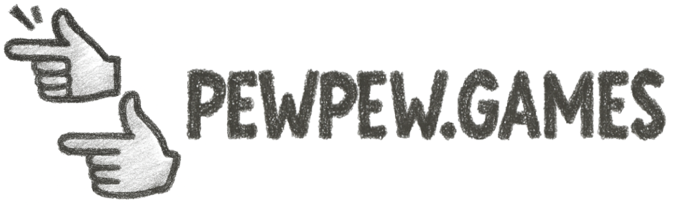 Pew Pew Games Logo