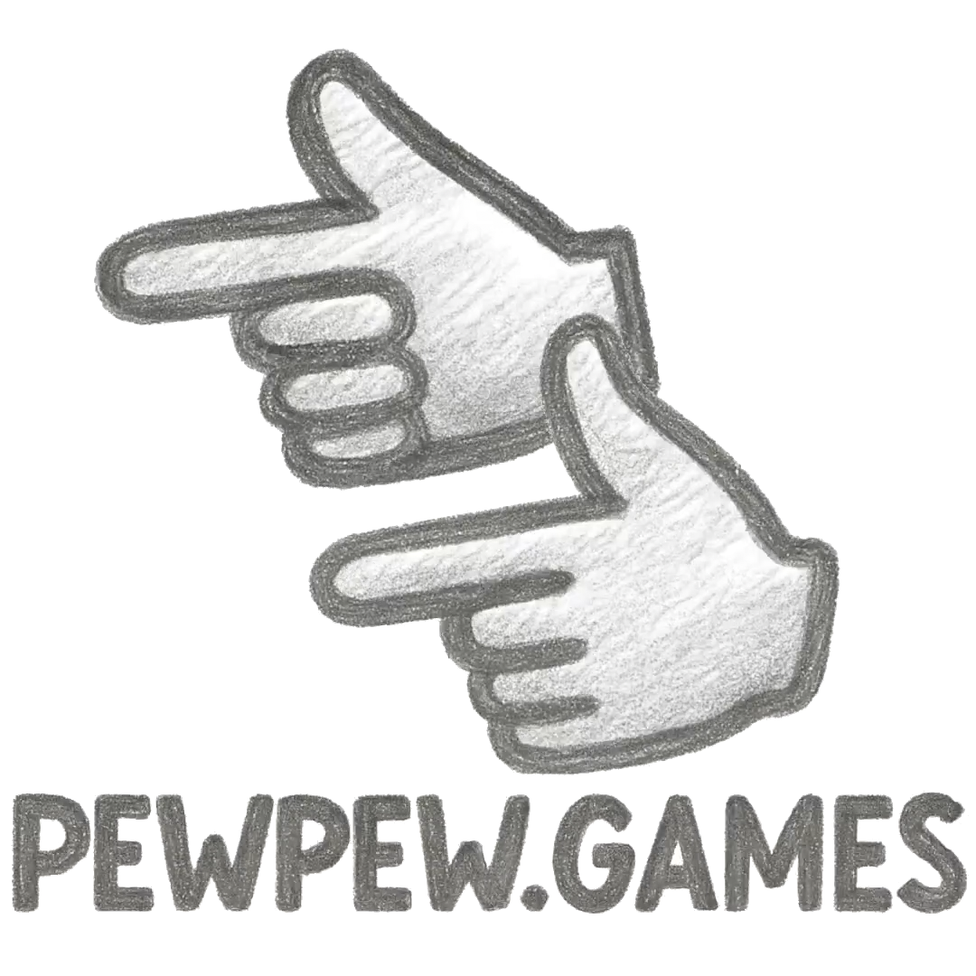 PewPew Games logo